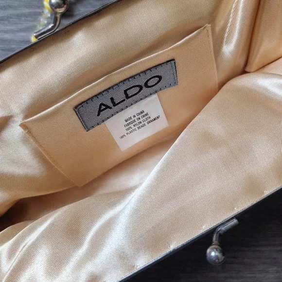 Vintage Aldo Y2K Candy Embellished Beaded Kisslock Shoulder Bag - Picture 9 of 9